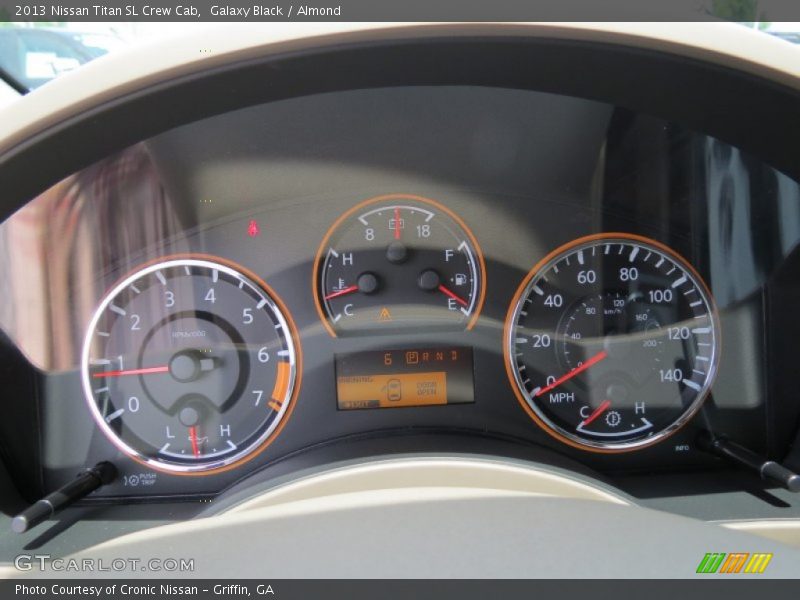  2013 Titan SL Crew Cab SL Crew Cab Gauges