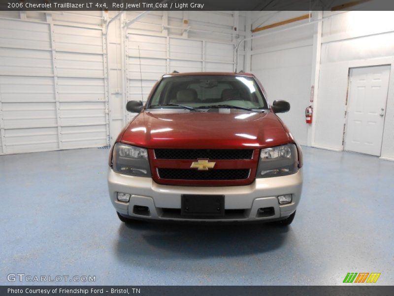 Red Jewel Tint Coat / Light Gray 2006 Chevrolet TrailBlazer LT 4x4