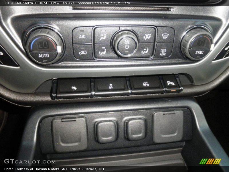 Controls of 2014 Sierra 1500 SLE Crew Cab 4x4