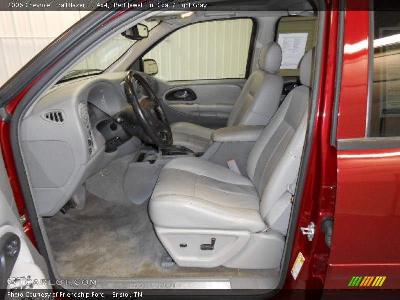 Red Jewel Tint Coat / Light Gray 2006 Chevrolet TrailBlazer LT 4x4
