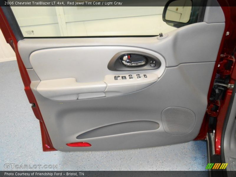 Red Jewel Tint Coat / Light Gray 2006 Chevrolet TrailBlazer LT 4x4