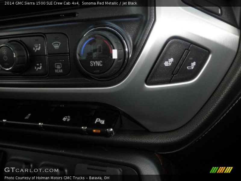 Controls of 2014 Sierra 1500 SLE Crew Cab 4x4