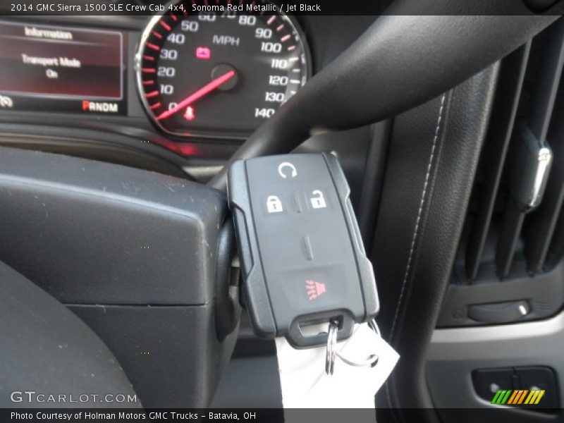 Keys of 2014 Sierra 1500 SLE Crew Cab 4x4