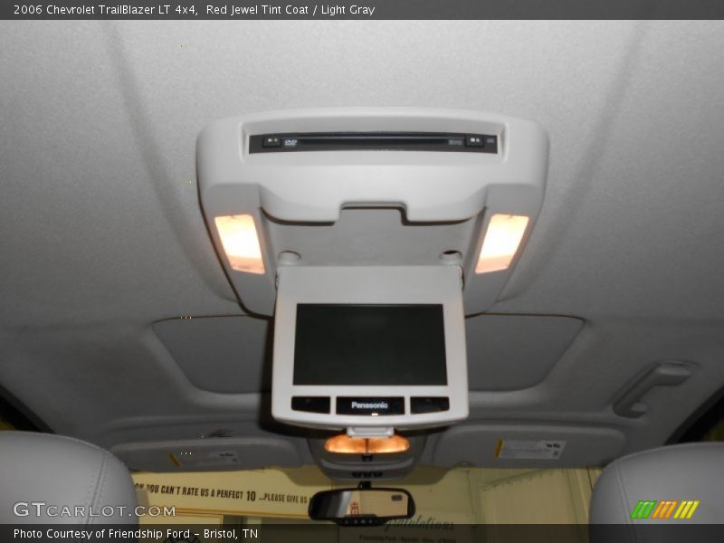 Red Jewel Tint Coat / Light Gray 2006 Chevrolet TrailBlazer LT 4x4
