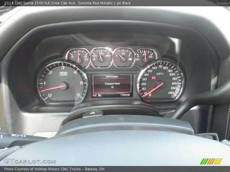  2014 Sierra 1500 SLE Crew Cab 4x4 SLE Crew Cab 4x4 Gauges