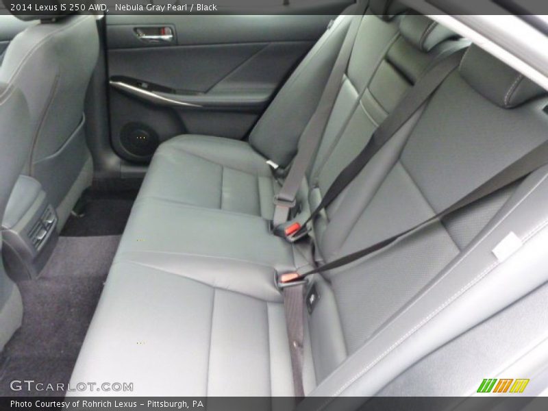 Rear Seat of 2014 IS 250 AWD