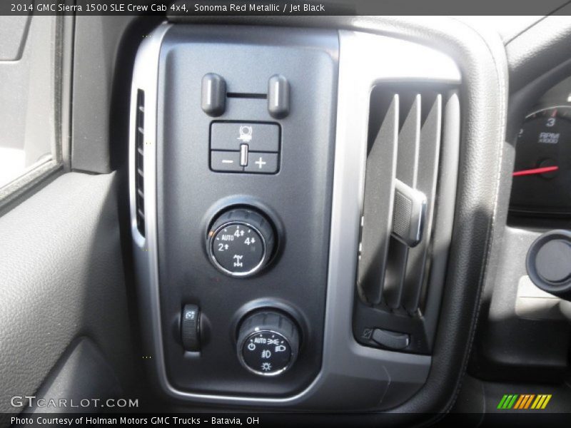 Sonoma Red Metallic / Jet Black 2014 GMC Sierra 1500 SLE Crew Cab 4x4