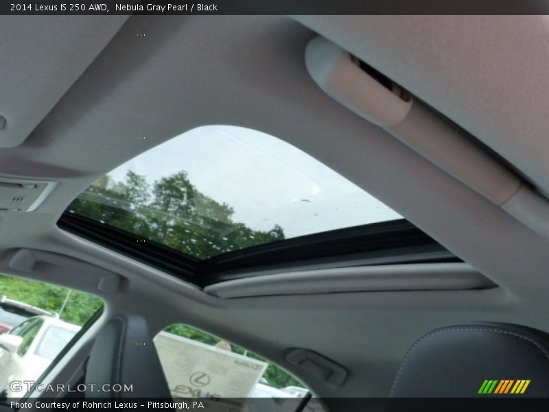 Sunroof of 2014 IS 250 AWD