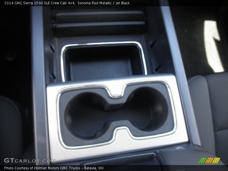 Sonoma Red Metallic / Jet Black 2014 GMC Sierra 1500 SLE Crew Cab 4x4