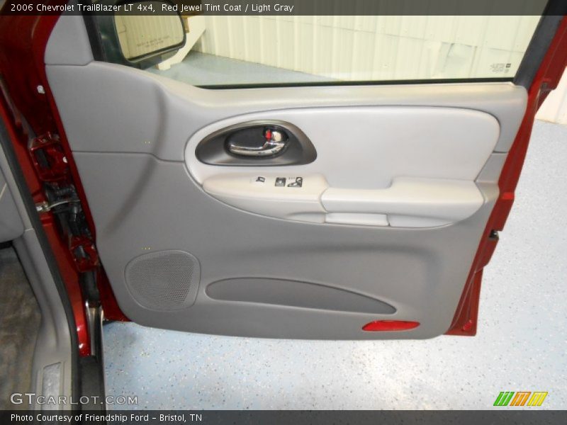 Red Jewel Tint Coat / Light Gray 2006 Chevrolet TrailBlazer LT 4x4