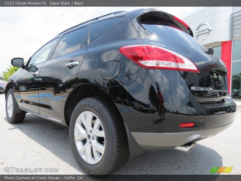 Super Black / Black 2013 Nissan Murano SV