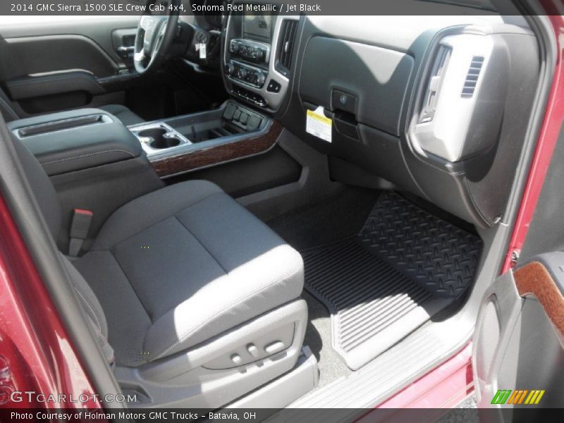 Sonoma Red Metallic / Jet Black 2014 GMC Sierra 1500 SLE Crew Cab 4x4