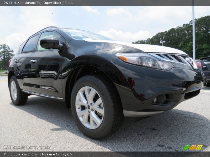 Super Black / Black 2013 Nissan Murano SV