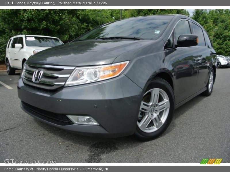 Polished Metal Metallic / Gray 2011 Honda Odyssey Touring