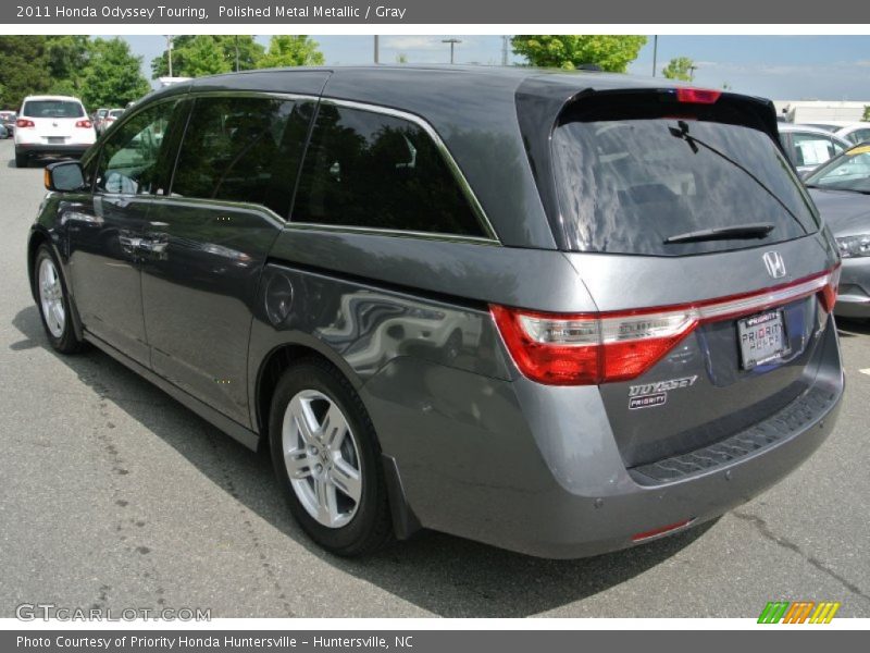 Polished Metal Metallic / Gray 2011 Honda Odyssey Touring