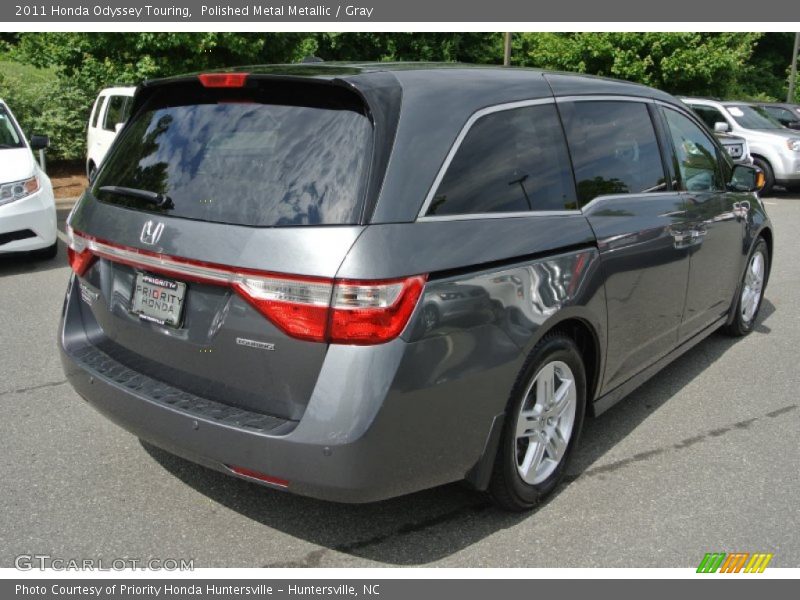 Polished Metal Metallic / Gray 2011 Honda Odyssey Touring
