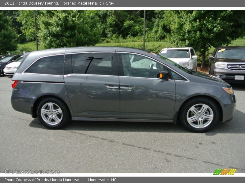 Polished Metal Metallic / Gray 2011 Honda Odyssey Touring