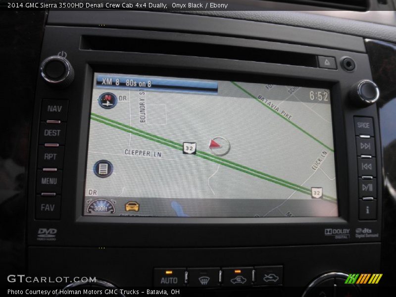 Onyx Black / Ebony 2014 GMC Sierra 3500HD Denali Crew Cab 4x4 Dually
