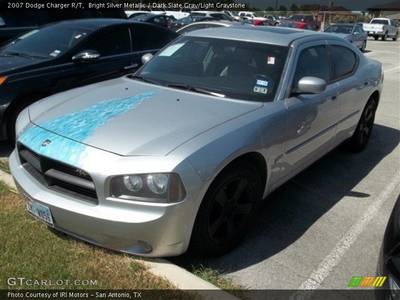 Bright Silver Metallic / Dark Slate Gray/Light Graystone 2007 Dodge Charger R/T