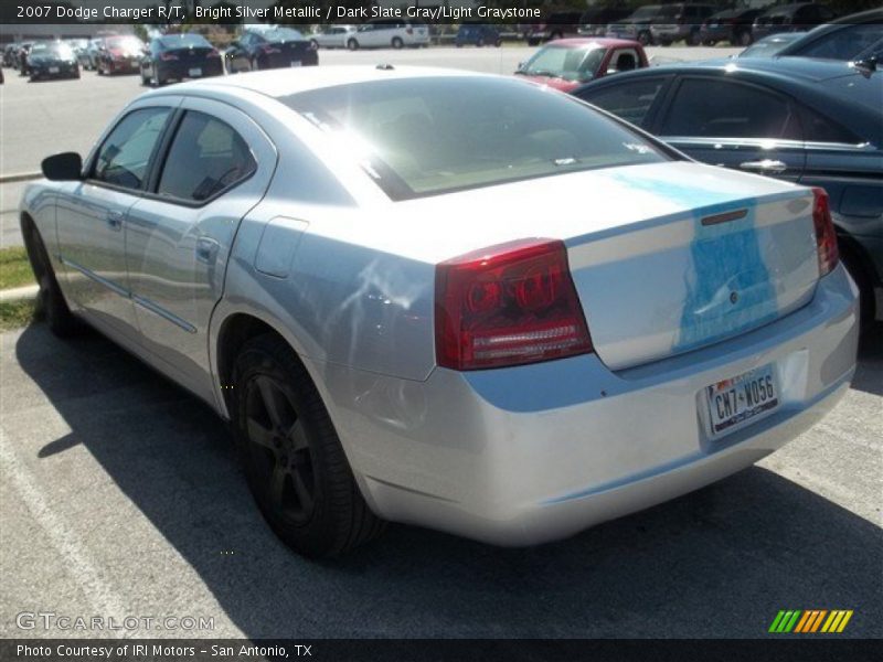 Bright Silver Metallic / Dark Slate Gray/Light Graystone 2007 Dodge Charger R/T
