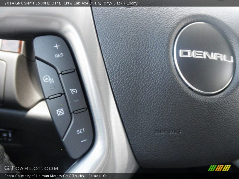 Onyx Black / Ebony 2014 GMC Sierra 3500HD Denali Crew Cab 4x4 Dually