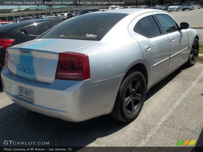 Bright Silver Metallic / Dark Slate Gray/Light Graystone 2007 Dodge Charger R/T