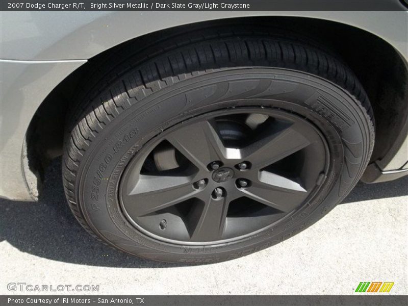 Bright Silver Metallic / Dark Slate Gray/Light Graystone 2007 Dodge Charger R/T
