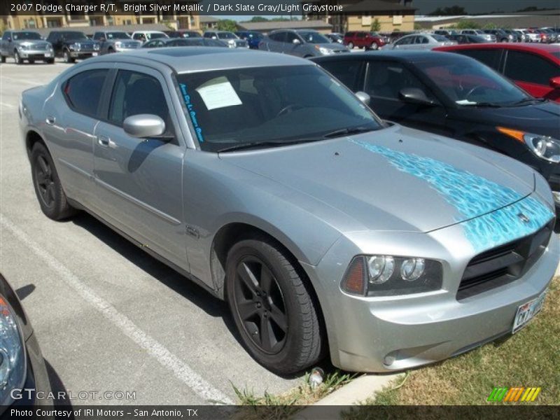Bright Silver Metallic / Dark Slate Gray/Light Graystone 2007 Dodge Charger R/T