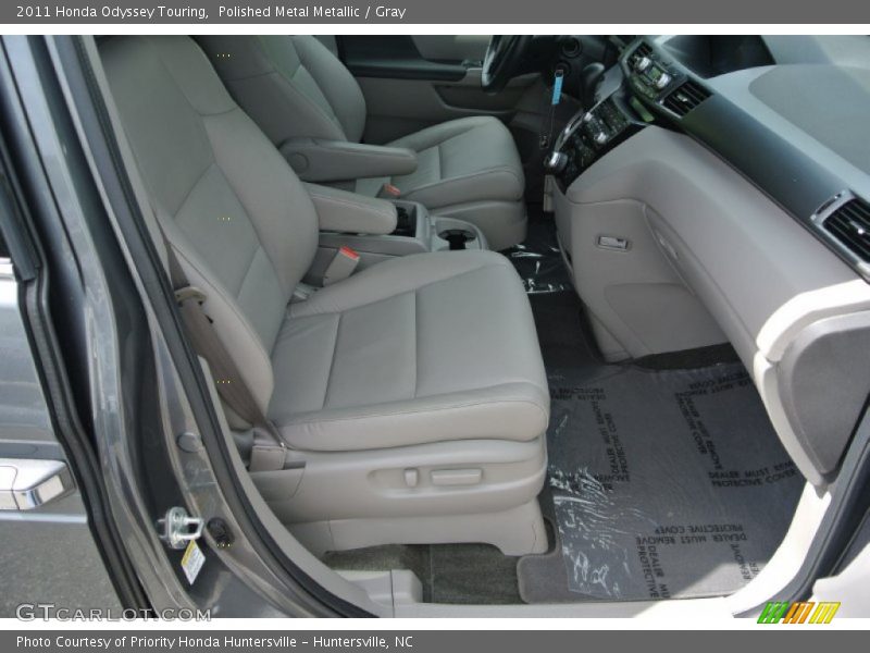 Polished Metal Metallic / Gray 2011 Honda Odyssey Touring