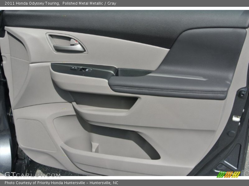 Polished Metal Metallic / Gray 2011 Honda Odyssey Touring