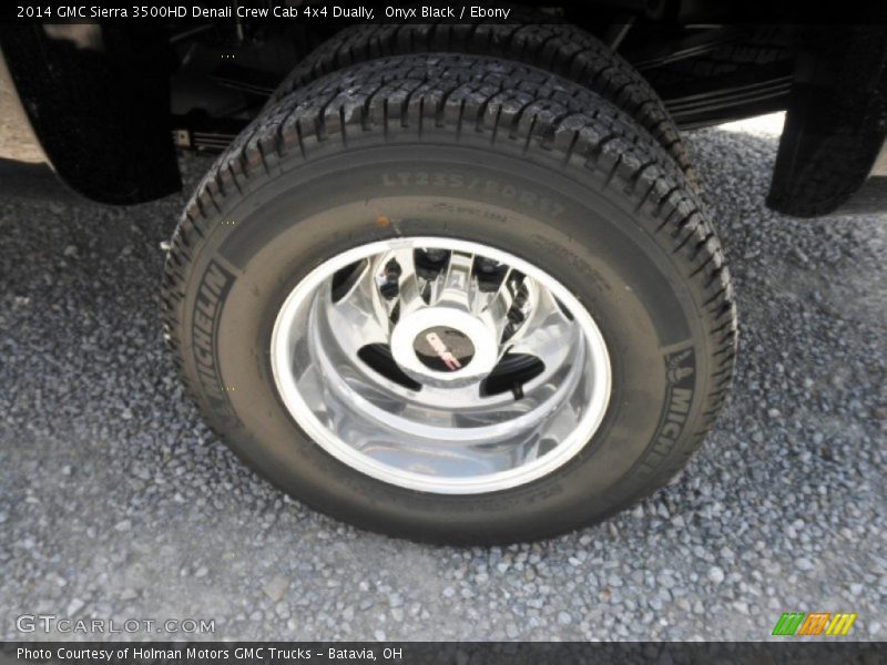Onyx Black / Ebony 2014 GMC Sierra 3500HD Denali Crew Cab 4x4 Dually