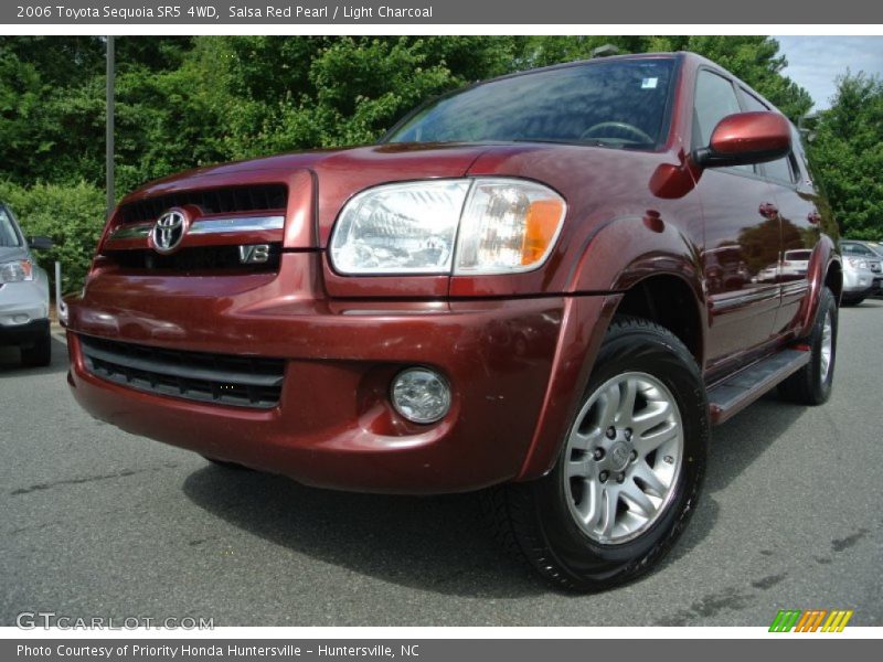 Salsa Red Pearl / Light Charcoal 2006 Toyota Sequoia SR5 4WD