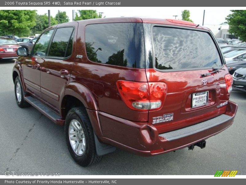 Salsa Red Pearl / Light Charcoal 2006 Toyota Sequoia SR5 4WD