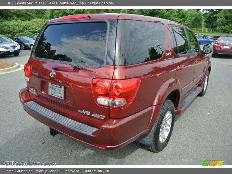 Salsa Red Pearl / Light Charcoal 2006 Toyota Sequoia SR5 4WD