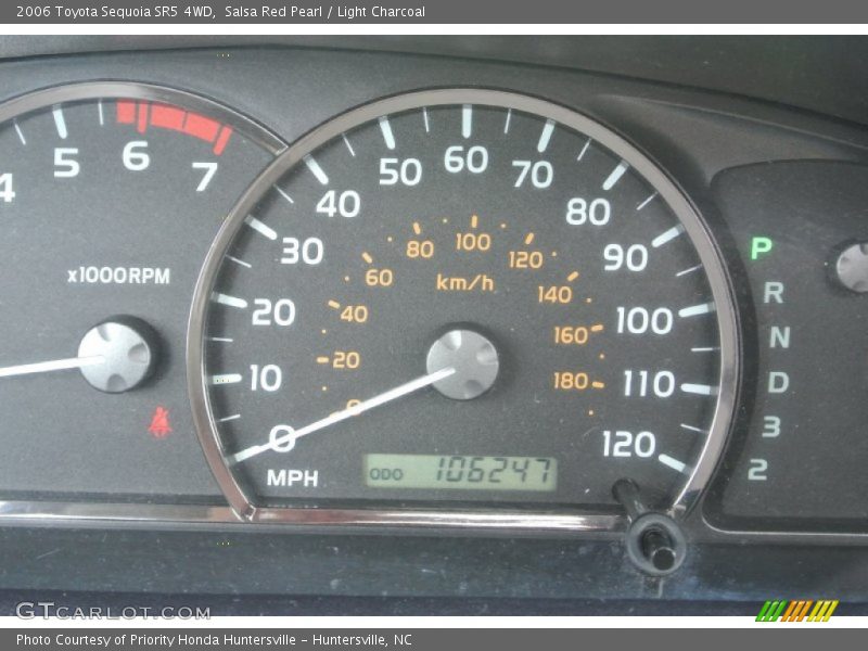 Salsa Red Pearl / Light Charcoal 2006 Toyota Sequoia SR5 4WD