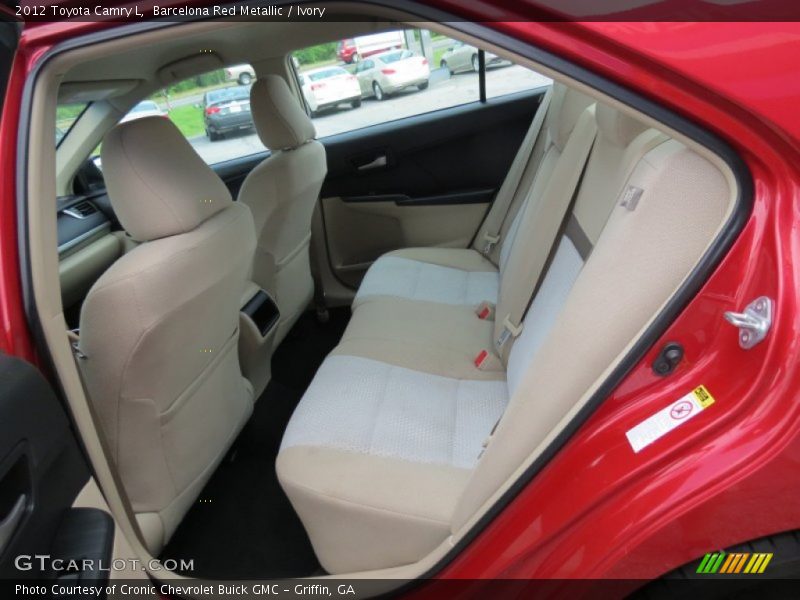 Barcelona Red Metallic / Ivory 2012 Toyota Camry L