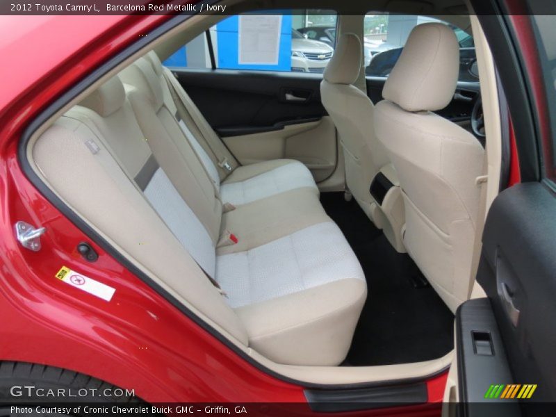 Barcelona Red Metallic / Ivory 2012 Toyota Camry L