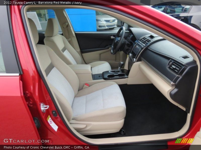 Barcelona Red Metallic / Ivory 2012 Toyota Camry L