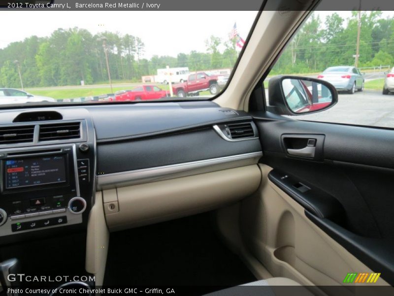 Barcelona Red Metallic / Ivory 2012 Toyota Camry L