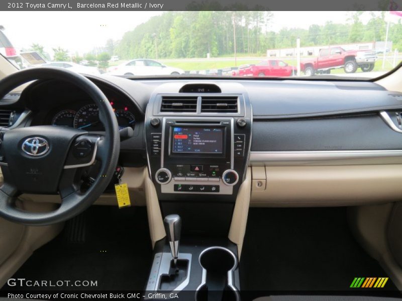 Barcelona Red Metallic / Ivory 2012 Toyota Camry L