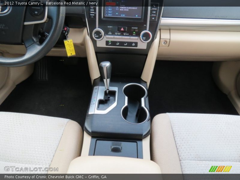 Barcelona Red Metallic / Ivory 2012 Toyota Camry L