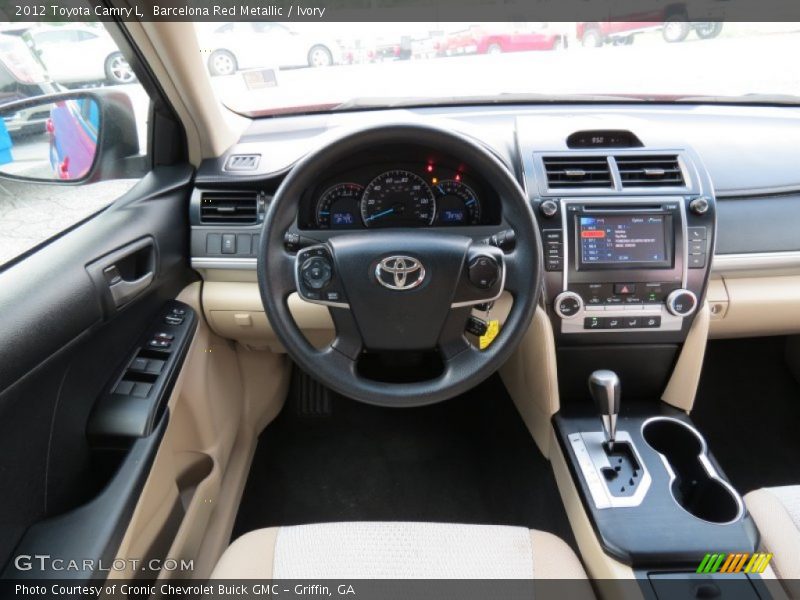 Barcelona Red Metallic / Ivory 2012 Toyota Camry L