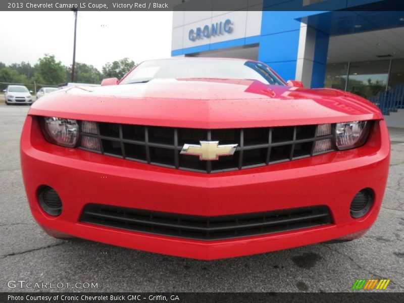 Victory Red / Black 2013 Chevrolet Camaro LS Coupe