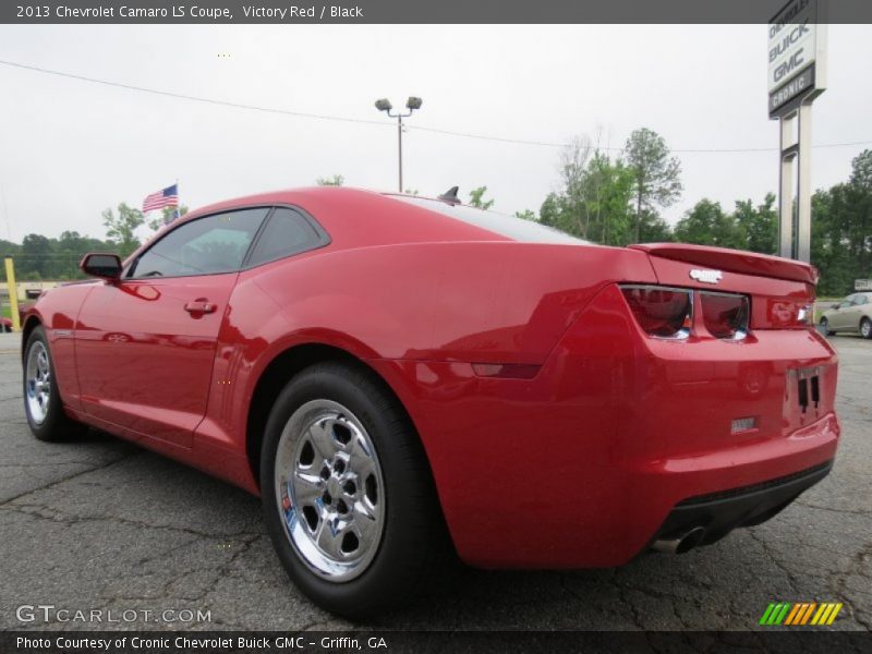 Victory Red / Black 2013 Chevrolet Camaro LS Coupe