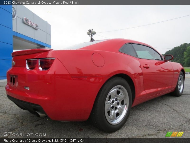 Victory Red / Black 2013 Chevrolet Camaro LS Coupe