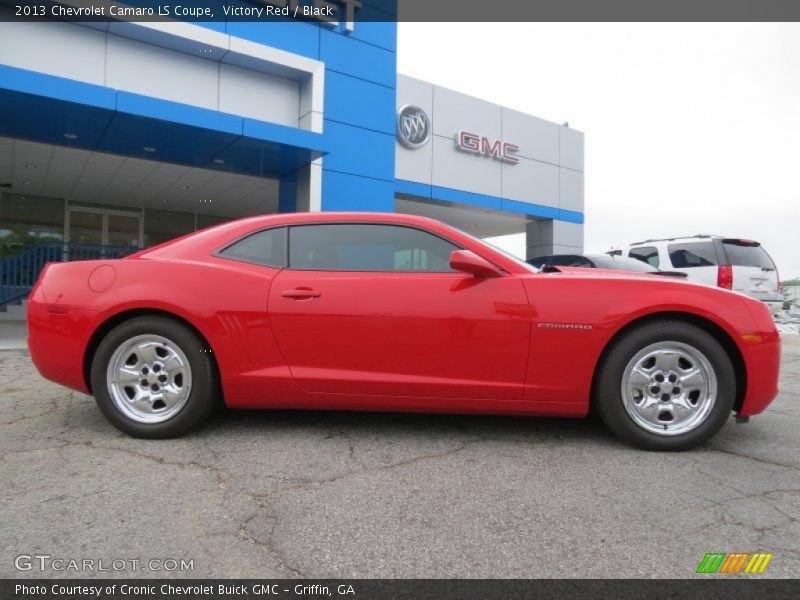 Victory Red / Black 2013 Chevrolet Camaro LS Coupe