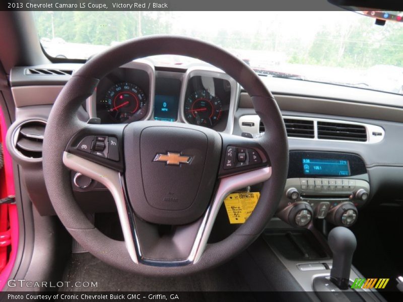 Victory Red / Black 2013 Chevrolet Camaro LS Coupe