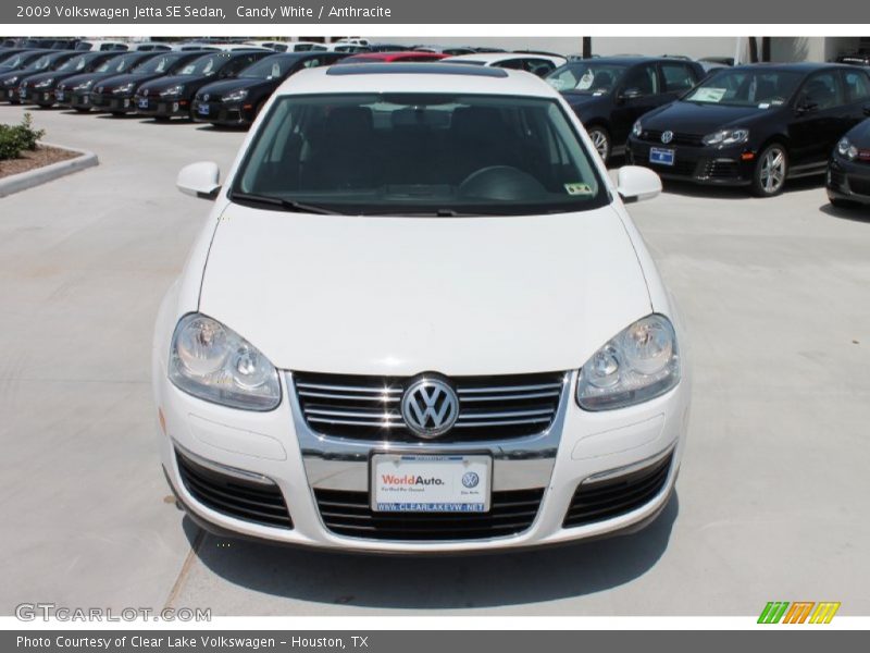 Candy White / Anthracite 2009 Volkswagen Jetta SE Sedan