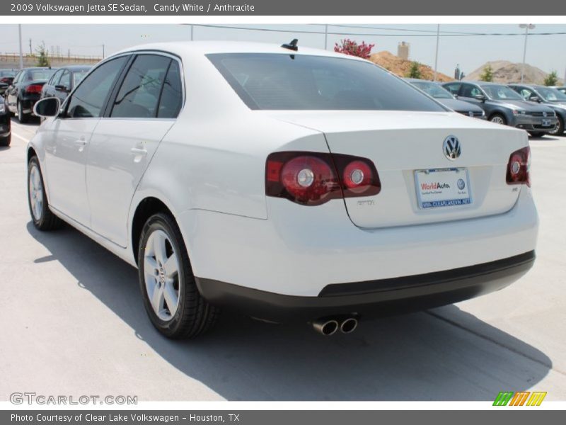 Candy White / Anthracite 2009 Volkswagen Jetta SE Sedan