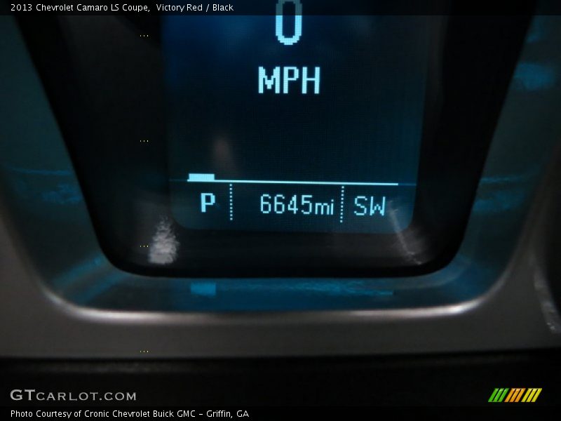 Victory Red / Black 2013 Chevrolet Camaro LS Coupe
